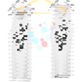 赤 青 ドット イベント 家族 お揃い タンクトップ - Kawaiitshirt