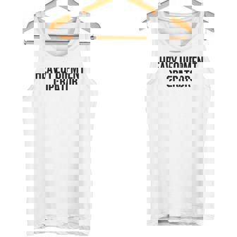 重機オペレーター キャリア 新 プロフェッショナル モダン タンクトップ - Kawaiitshirt