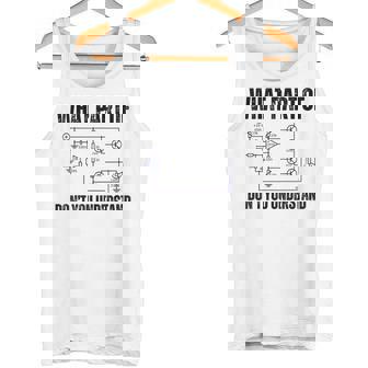 電子機器のどの部分がわからないか、エンジニアリング タンクトップ - Kawaiitshirt