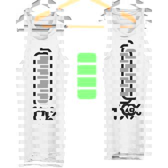 電池 100 フルバッテリー タンクトップ - Kawaiitshirt