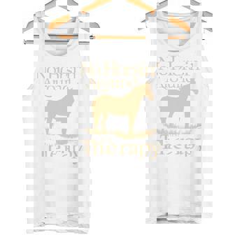 面白い 治療的 乗馬 馬 補助療法 ヒーリング 長袖tシャツ タンクトップ - Kawaiitshirt