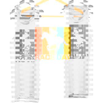 面白い 競馬 ビンテージ レースデー Ky ダービー 馬 ジョッキー タンクトップ - Kawaiitshirt