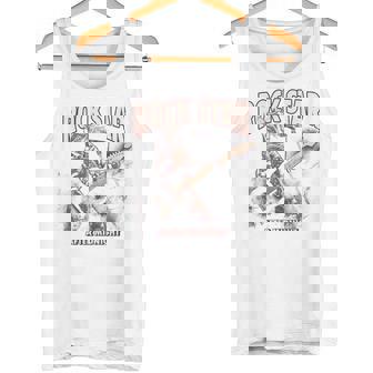 面白いギター猫 エレキギターでロックを弾く猫 長袖tシャツ タンクトップ - Kawaiitshirt