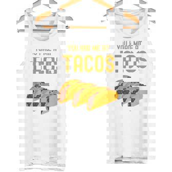 面白いタコス You Had Me At Tacos かわいい 愛らしいタコス フード タンクトップ - Kawaiitshirt