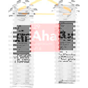 驚きの元素 周期表 129 アハ サプライズ タンクトップ - Kawaiitshirt