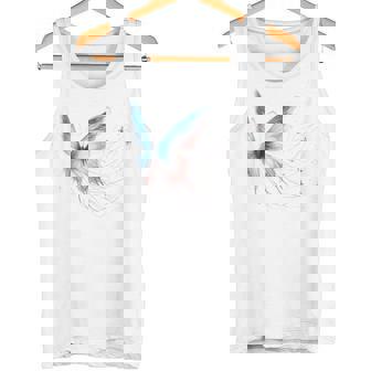 魔法の蝶 エレガント 神秘的な蝶 銀河 星 長袖tシャツ タンクトップ - Kawaiitshirt