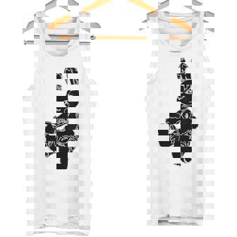 黒うさぎ星人 タンクトップ - Kawaiitshirt