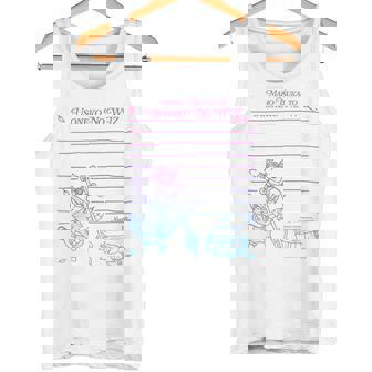 黒猫のウィズ 嘘猫のウィズ E タンクトップ - Kawaiitshirt