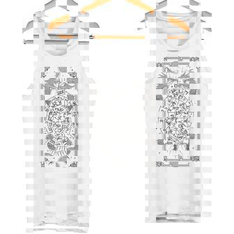 龍体文字フトマニ図 タロット 幸運 タンクトップ - Kawaiitshirt