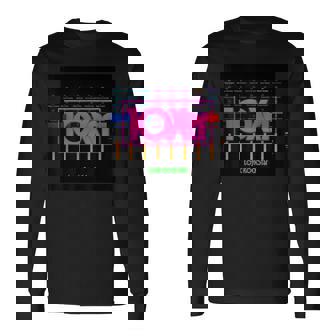 10Xer クール オリジナルアートワーク ロックスター エレクトロニック バンド 長袖Tシャツ - Kawaiitshirt