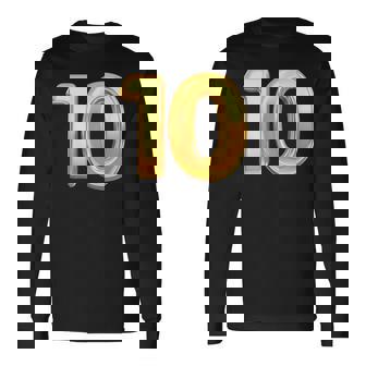 10周年記念 10Th 結婚10周年記念 長袖Tシャツ - Kawaiitshirt