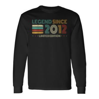 13 Years Old Legend Since 2012 13Th Birthday Long Sleeve T-Shirt - Thegiftio UK