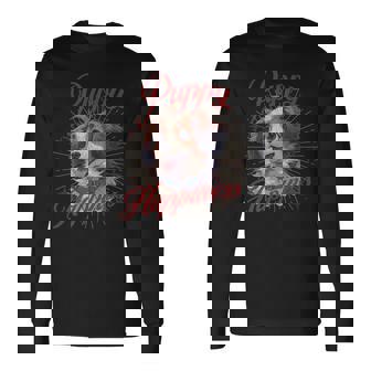 17 大谷 愛犬 子犬 デコピン デコイ Kooikerhondje Puppy 長袖Tシャツ - Kawaiitshirt