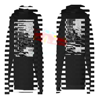 180Sx ドリフト アニマルスタイル クール アニメ イニシャル D レースカー13 長袖Tシャツ - Kawaiitshirt