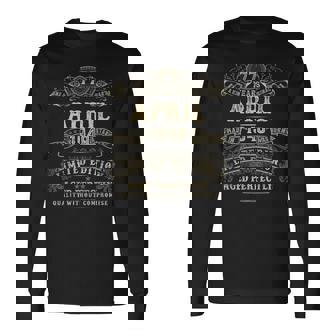 1948年4月 77歳の誕生日プレゼント 男性用 77歳の誕生日プレゼント 長袖Tシャツ - Kawaiitshirt