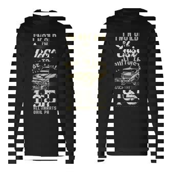 1955年生まれ、70歳の誕生日、クラシックカー 長袖Tシャツ - Kawaiitshirt