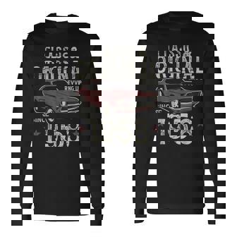 1958年生まれ クラシックカー 67歳の誕生日 長袖Tシャツ - Kawaiitshirt