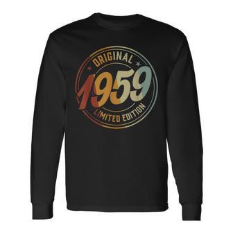 1959 Geburtstag 66 Geburtstag Birthday 66 Jahre Langarmshirts - Geschenkecke