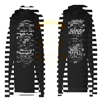 1959年1月生まれの65歳の誕生日伝説 長袖Tシャツ - Kawaiitshirt