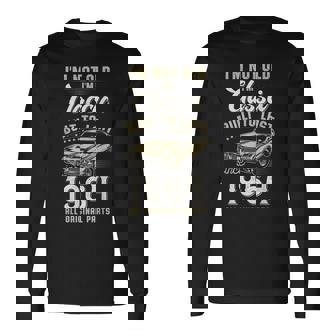 1964年生まれ、61歳の誕生日、クラシックカー 長袖Tシャツ - Kawaiitshirt