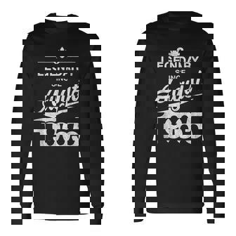 1965年8月に生まれた60歳の60歳のヴィンテージ 長袖Tシャツ - Kawaiitshirt