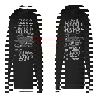 1965年生まれ クラシックカー 60歳の誕生日 長袖Tシャツ - Kawaiitshirt