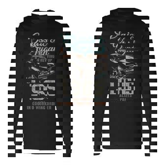 1965年生まれ ヴィンテージカー 60歳の誕生日 長袖Tシャツ - Kawaiitshirt