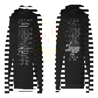 1970年、アメリカ国旗、イーグル、55歳の誕生日、愛国的 長袖Tシャツ - Kawaiitshirt