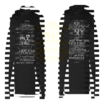 1975年5月 50歳 誕生日プレゼント 男性 50歳 誕生日 長袖Tシャツ - Kawaiitshirt