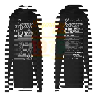 1975年5月生まれ 50年 ヴィンテージ 誕生日プレゼント 長袖Tシャツ - Kawaiitshirt