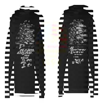 1994 愛国的なイーグル、31歳の誕生日、アメリカ国旗 愛国的 長袖Tシャツ - Kawaiitshirt