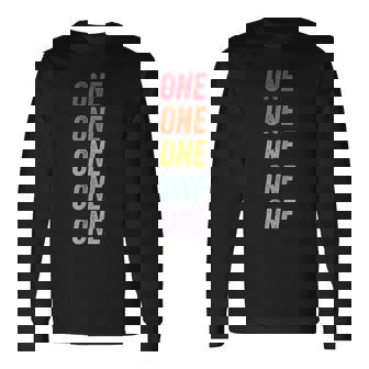 1つ 長袖Tシャツ - Kawaiitshirt