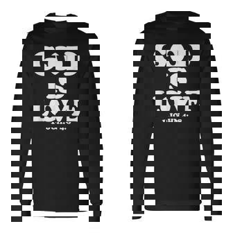 1ヨハネ4 長袖Tシャツ - Kawaiitshirt