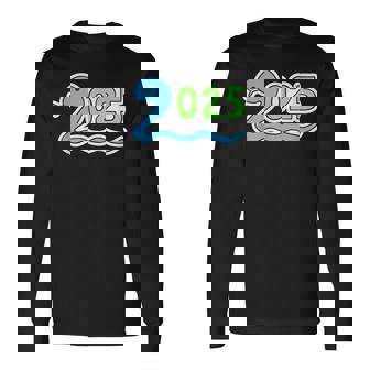 2025《巳年 蛇年》蛇 へび【どうぶつフレンズ】干支 十二支 ゆるくて かわいい 動物 イラスト 面白い 長袖Tシャツ - Kawaiitshirt