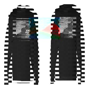 2025年大阪万博 日本は大胆なビジョンを驚かせます 長袖Tシャツ - Kawaiitshirt