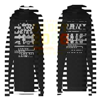 2026 年のパパ これからパパになる人 父親になる予定の人 未来のパパ 長袖Tシャツ - Kawaiitshirt