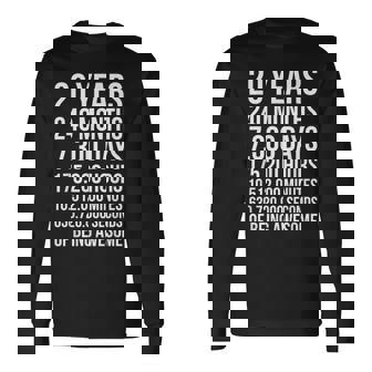 20歳の誕生日ギフト 20歳向け 長袖Tシャツ - Kawaiitshirt