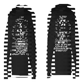 21年 結婚21周年 記念日 ギフト 長袖Tシャツ - Kawaiitshirt