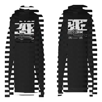 240Z クラシック オールドスクール 日本のクラシックカー 長袖Tシャツ - Kawaiitshirt