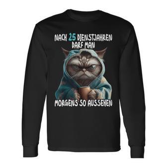 25 Jähriges Dienstjubiläum Jubiläum Firmenjubiläum 25 Jahre Langarmshirts - Geschenkecke