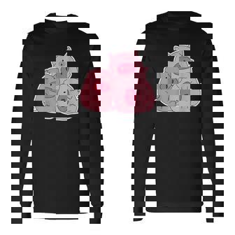 3匹の小さな豚 長袖Tシャツ - Kawaiitshirt