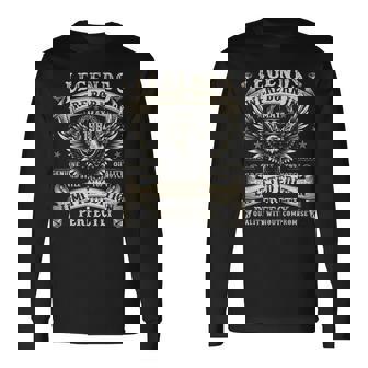 40歳の誕生日プレゼント 男性用 40歳の誕生日 1984年5月 長袖Tシャツ - Kawaiitshirt