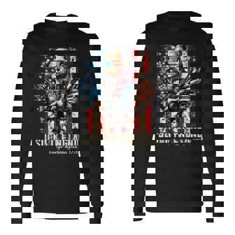 4Th Of July Suck It England Washington American Bald Eagle Long Sleeve T-Shirt - Thegiftio