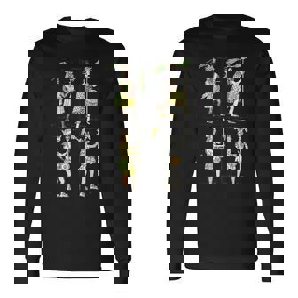 4つのアステカルーラー、フィレンツェコーデックス。 長袖Tシャツ - Kawaiitshirt