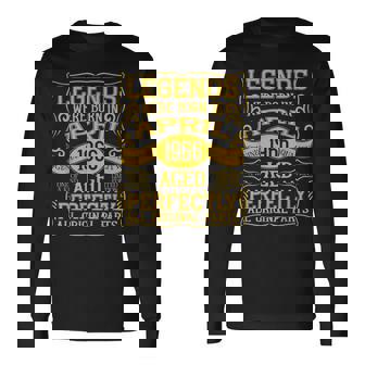 59歳の誕生日伝説は1966年4月に誕生しました。 長袖Tシャツ - Kawaiitshirt