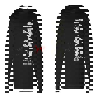 60 歳の誕生日 男性 オリジナル 6月 ヴィンテージ 1965 年 ギフト 長袖Tシャツ - Kawaiitshirt