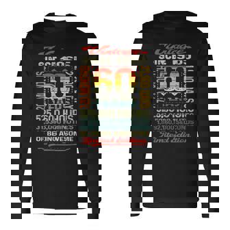 60歳 720ヶ月 すごい生まれ 1965年 60歳の誕生日 長袖Tシャツ - Kawaiitshirt