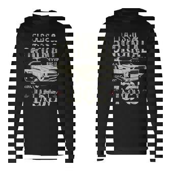 60歳の誕生日 1965年クラシックカー 長袖Tシャツ - Kawaiitshirt