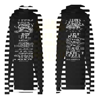 65歳の男性への誕生日プレゼント 65歳 誕生日 1960年4月 長袖Tシャツ - Kawaiitshirt