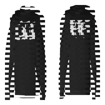 666 獣の数 悪魔のシンボル 長袖Tシャツ - Kawaiitshirt